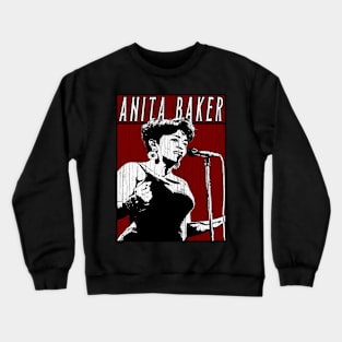 Vintage Retro Anita Baker Crewneck Sweatshirt